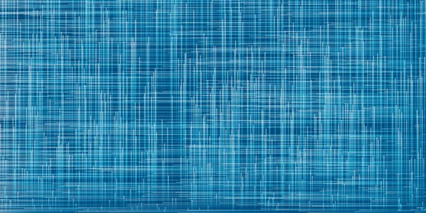 Blue White Crossing Horizontal Vertical Lines Dense Stripes Digitally Generated — ストックベクタ