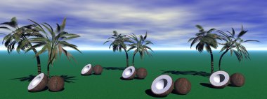 avuç içi ve gökyüzü