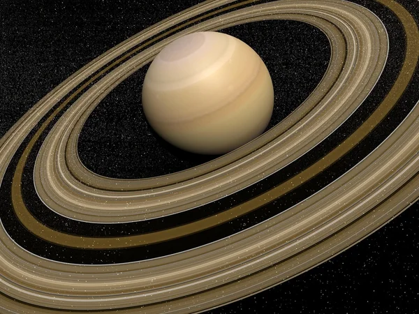 星球土星 — 图库照片