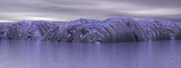 Aard van de Antarctische wateren — Stockfoto