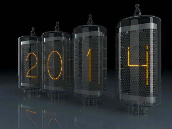 New Year 2014 concept image — Stock Photo, Image