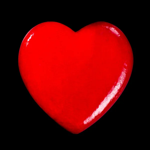 Duże czerwone serce — Zdjęcie stockowe