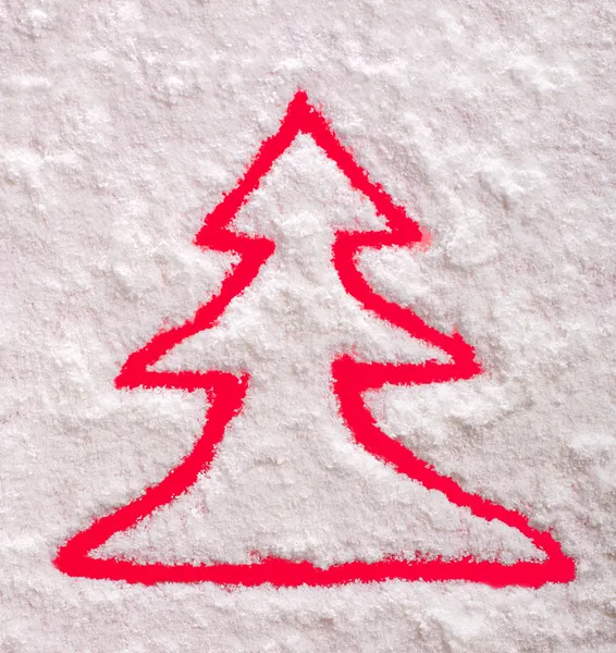 Christmas tree symbol — Stock Fotó