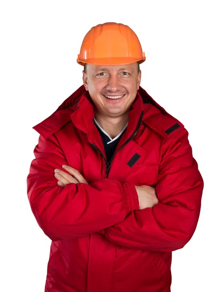 Gelukkige werknemer — Stockfoto