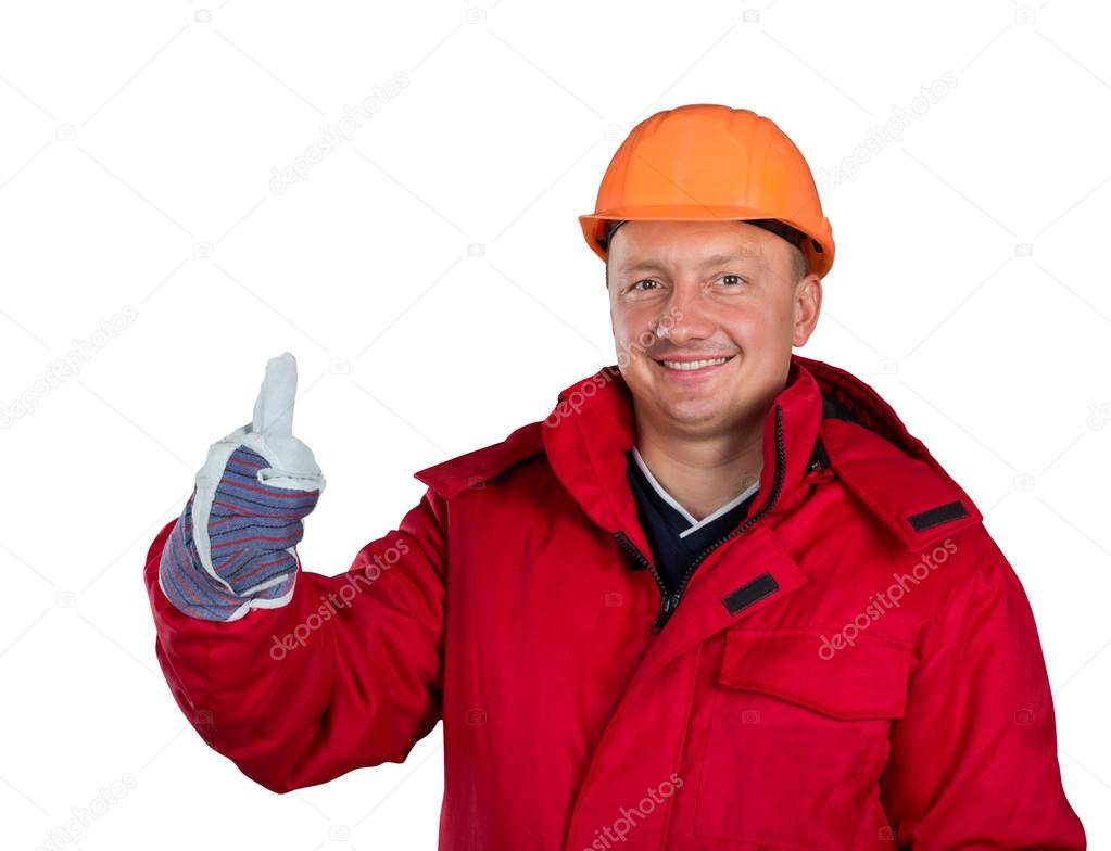 Happy worker