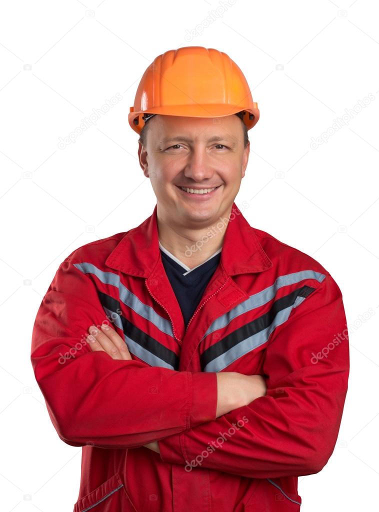 Happy builder