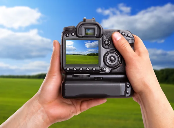 Captura da paisagem rural — Fotografia de Stock