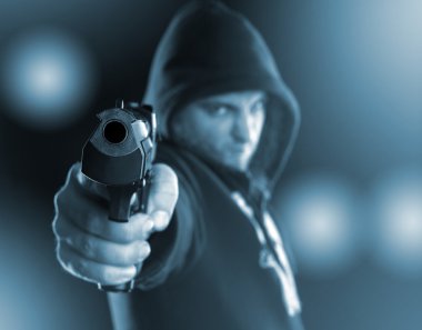 Silahlı gangster