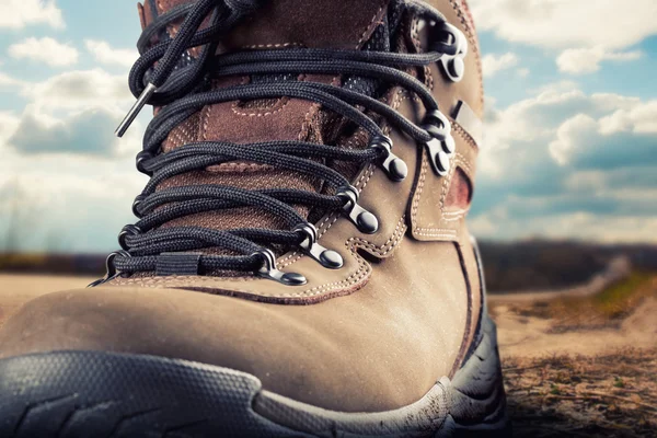 Hiking boot outdoor — Stock Photo, Image