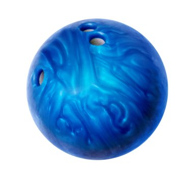 Mavi bowling topu