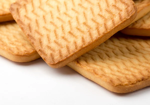 Square homemade cookies — Stock Photo, Image