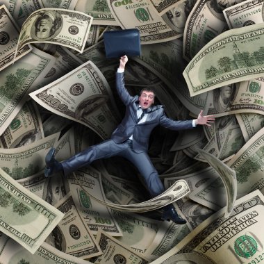 Finansal tünelin düşen iş adamı