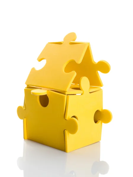 Puzzle house — Stock Photo, Image