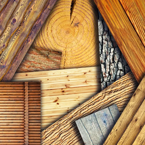 Texturas de madera — Foto de Stock