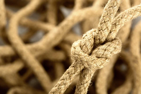 Rope knot — Stock Photo, Image