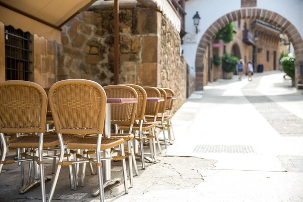 Restauranttische — Stockfoto