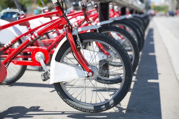 Biciclette da città — Foto Stock