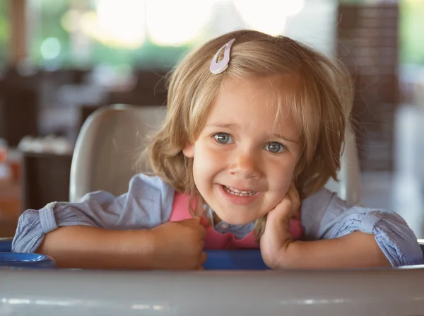 Playful little girl — Stock Photo, Image