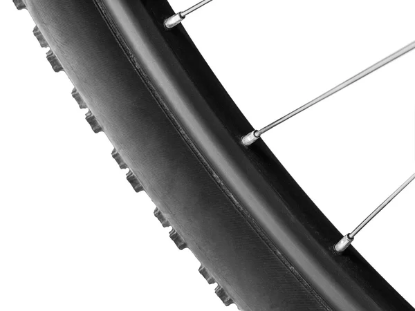 Neumático de una bicicleta — Foto de Stock