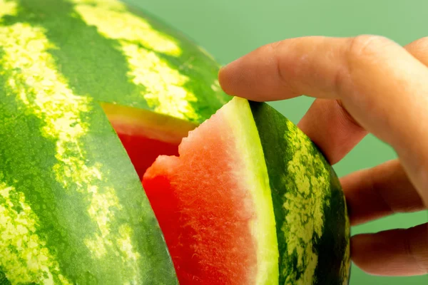 Fresh ripe watermelon — Stock Photo, Image
