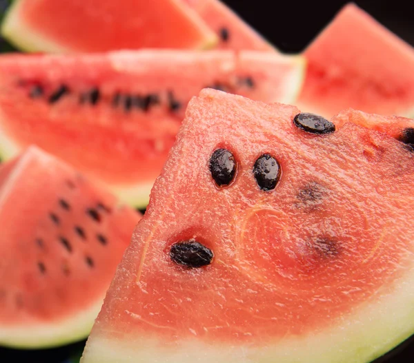 Verse watermeloen slices — Stockfoto