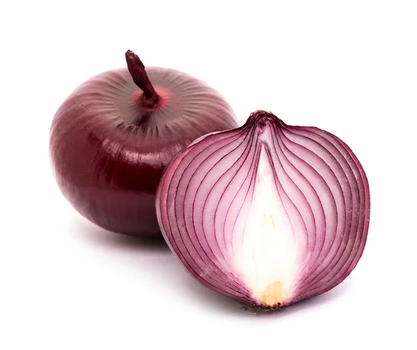 Onions on a white background — Stock Photo, Image