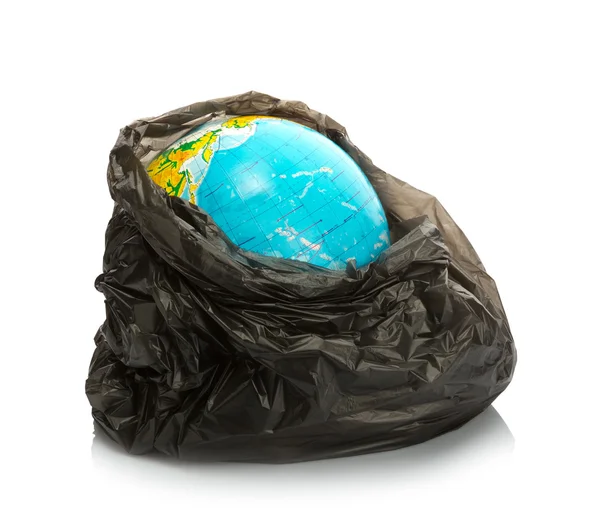 Earth inside pack — Stock Photo, Image