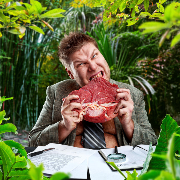 Хищник-бизнесмен
