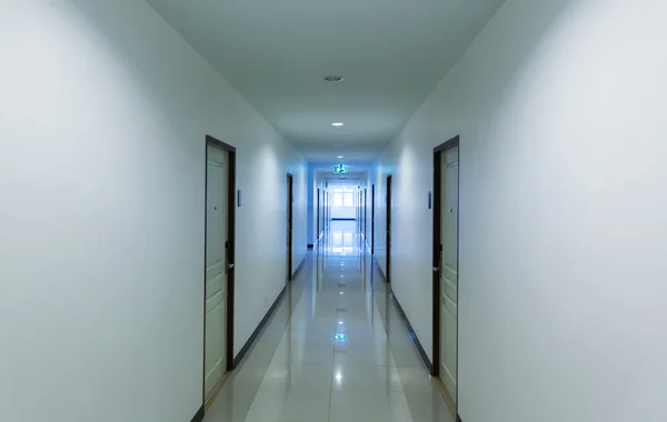 Corridor in hotel — Stock Photo, Image