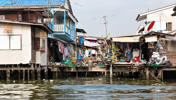 Les bidonvilles en Thaïlande — Photo