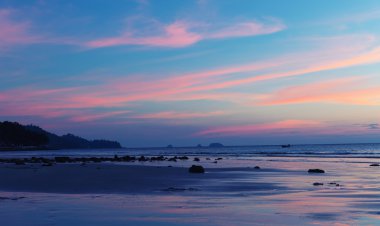 tropik gün batımı