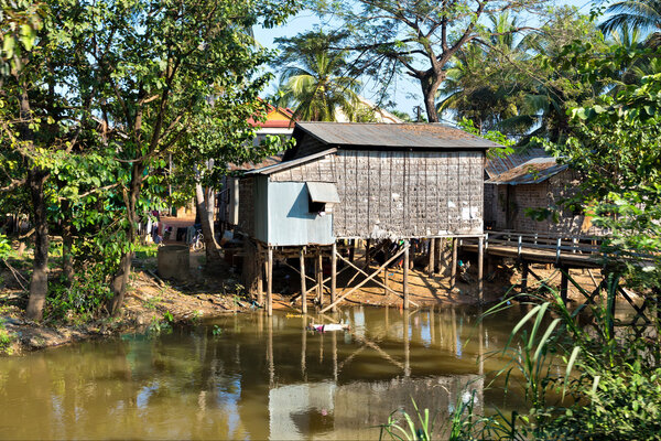 Slums in Cambodia