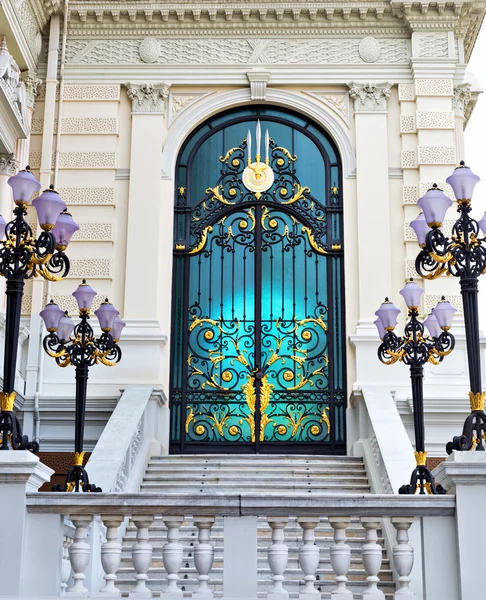 Wat Po Templo porta — Fotografia de Stock