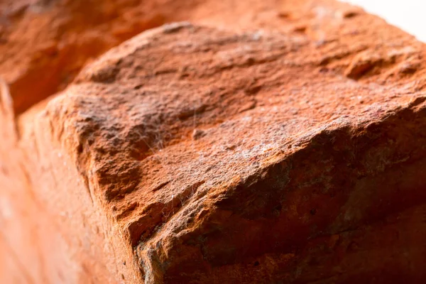 Pietra di muro rosso — Foto Stock