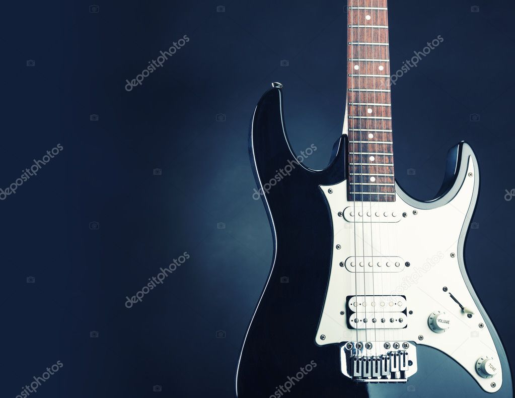 Modern electric guitar Stock Photo by ©Nomadsoul1 43113541