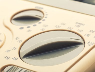Denetim Masası radyo, portre resim