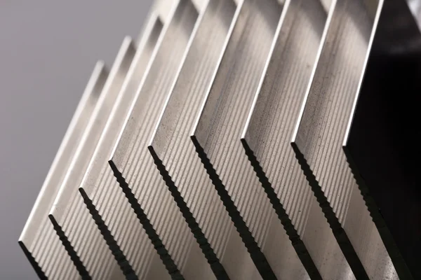Metal stripped radiator — Stock Photo, Image