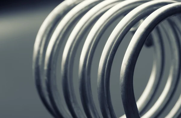 Aluminum spiral — Stock Photo, Image