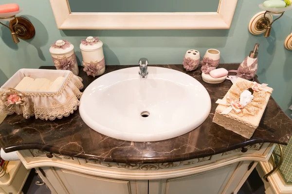 Modern house bathroom interior — Stock Photo, Image