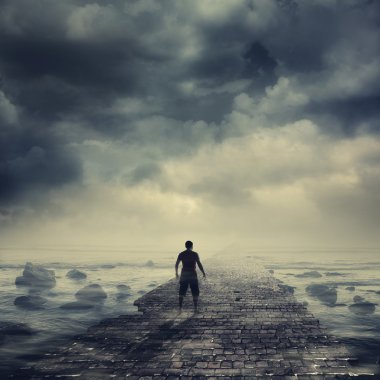 ışığa doğru yürüyüş