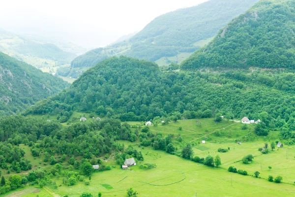 Horská krajina z Černé hory — Stock fotografie