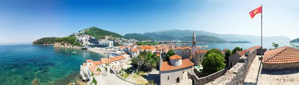 Vista de la ciudad de Budva —  Fotos de Stock