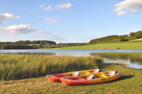 Canoa kayak — Foto Stock