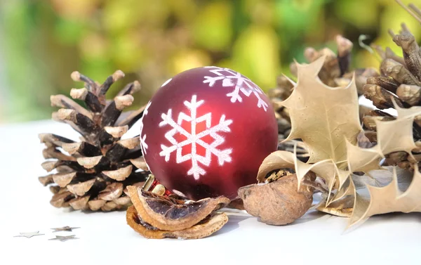 Natural decoration for christmas — Stock Photo, Image