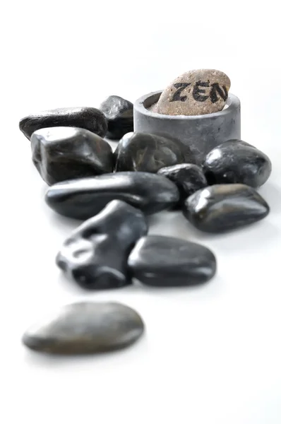 Zen-Kiesel — Stockfoto