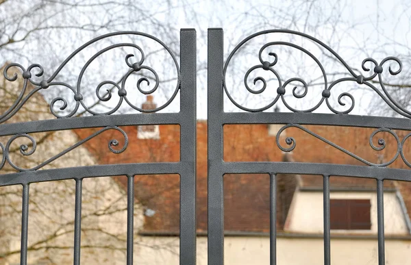 Wrought iron gate — Stock Photo, Image