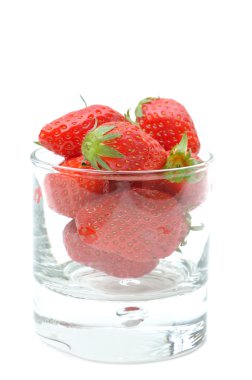 çilek kavanoz içinde