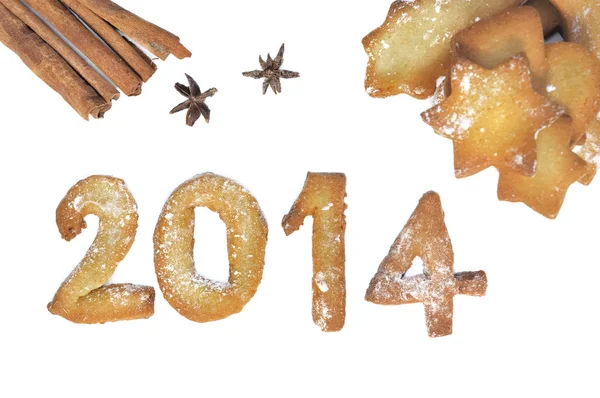 2014 cookies — Stockfoto