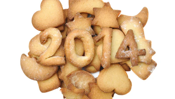 2014 cookies — Stockfoto