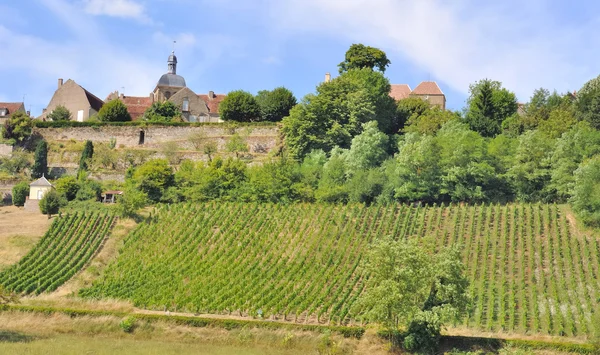 French village in Burgundy — Stock Photo, Image